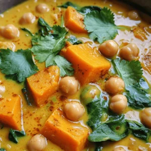 Here’s what you need to make this savory sweet potato, chickpea, and red lentil soup: - 1 large sweet potato, peeled and diced - 1 cup canned chickpeas, drained and rinsed - 1 cup red lentils, rinsed - 1 medium onion, chopped - 2 garlic cloves, minced - 1 teaspoon fresh ginger, grated - 1 teaspoon ground cumin - 1 teaspoon ground coriander - 1/2 teaspoon turmeric powder - 4 cups vegetable broth - 1 can (14 oz) coconut milk - 2 cups spinach, roughly chopped - Salt and pepper to taste - 2 tablespoons olive oil This mix of ingredients creates a rich and hearty soup. Sweet potatoes add natural sweetness. Chickpeas provide protein and fiber. Red lentils add a creamy texture while cooking. Aromatics like onion, garlic, and ginger give depth and warmth. The spices of cumin, coriander, and turmeric bring a lovely earthy flavor. Vegetable broth and coconut milk create a comforting base. Fresh spinach adds color and nutrients, while olive oil helps sauté the base. Make sure to gather all your ingredients before you start. This helps the cooking process go smoothly. For the full recipe, check the details above. Enjoy making your soup! 1. In a large pot, heat the olive oil over medium heat. 2. Add the chopped onion and sauté for about 5 minutes until it turns soft. 3. Stir in the minced garlic and grated ginger. Sauté for 2 minutes until fragrant. 4. Next, add the diced sweet potato to the pot. Cook for 5 minutes, stirring often. 5. Sprinkle in the ground cumin, ground coriander, and turmeric. Mix well to coat the sweet potatoes. 1. Add the drained chickpeas and rinsed red lentils to the pot. 2. Pour in the vegetable broth and bring the mixture to a boil. 3. Once it boils, lower the heat and cover the pot. Let it simmer for 20 to 25 minutes. 4. Check that the lentils and sweet potatoes are soft. 1. Pour in the coconut milk, stirring to blend it into the soup. 2. Let the soup simmer for 5 more minutes. 3. Stir in the chopped spinach and cook for 2 minutes until it wilts. 4. Season with salt and pepper to taste. Remove from heat and let cool slightly. 5. Serve hot and garnish with fresh cilantro. For the full recipe, you can refer to the complete instructions above. Enjoy your savory sweet potato, chickpea, and red lentil soup! To get a nice texture in your soup, cook the red lentils for about 20 minutes. They break down well, adding creaminess. Sweet potatoes need around 20-25 minutes to become tender. Cut them into small cubes for even cooking. For a creamier soup, blend a portion of it before serving. You can use an immersion blender or a regular blender. Just scoop out some soup, blend it, and stir it back in. This adds a smooth, velvety touch without losing all the chunky goodness. If you want to boost the flavor, try adding spices like smoked paprika or cayenne pepper. These add depth and a little heat. Fresh herbs like thyme or rosemary also bring great flavor. Using homemade vegetable broth makes a big difference. It enhances the taste of your soup. If you're short on time, store-bought broth works too. Just look for low-sodium options to control salt levels. For the full recipe, check out the Sweet Potato, Chickpea, and Red Lentil Bliss . {{image_2}} You can change the legumes or greens in this soup. Instead of chickpeas, try black beans or white beans. If you prefer a different green, kale or Swiss chard works well. Want to add protein? You can toss in cooked chicken or tofu for a heartier meal. This soup is already vegan and gluten-free. For spice lovers, add more ground cumin or a pinch of cayenne. For a milder flavor, reduce the spices. You can also leave out the ginger if you want a softer taste. Each tweak lets you enjoy this soup your way. For the full recipe, check out Sweet Potato, Chickpea, and Red Lentil Bliss. To keep your soup fresh, store it in airtight containers. Let the soup cool down first. You can refrigerate it for up to five days. For longer storage, freeze it. Use freezer-safe containers or bags. Leave some space at the top of the container, as the soup will expand when frozen. You can also divide it into smaller portions for easy meals later. When you’re ready to enjoy the soup again, reheat it gently. You can use a pot on the stove. Heat it over medium heat, stirring often. This helps keep the texture nice. You can also use a microwave. Heat it in short bursts, stirring in between. The soup lasts about five days in the fridge and about three months in the freezer. Always check for signs of spoilage before eating. Enjoy your savory sweet potato, chickpea, and red lentil soup any time! For the full recipe, check out the recipe section above. You can enjoy this soup with many tasty sides. Here are some great ideas: - Crusty bread: A slice of warm, crusty bread goes well with the soup. - Salad: A fresh green salad adds crunch and color. Try a simple cucumber and tomato salad. - Rice or quinoa: Serve the soup over rice or quinoa for a filling meal. - Yogurt: A dollop of plain yogurt adds creaminess and balances the flavors. - Herbs: Fresh herbs like parsley or cilantro can brighten up each bowl. Yes, you can make this soup using both methods! Here’s how: - Slow cooker: Just add all the ingredients to the slow cooker. Cook on low for 6-8 hours or on high for 3-4 hours. - Instant Pot: Use the sauté function for the onions, garlic, and ginger. Then add the other ingredients. Set it to cook for 10 minutes on high pressure. Let it release naturally for 10 minutes. Adjust the liquid as needed, but the recipe works well in either method. You can easily adjust the spice level! Here are some tips: - For more heat: Add red pepper flakes or a dash of hot sauce. - For less heat: Skip the spices or use sweet spices like cinnamon. - Taste as you go: Start with small amounts and increase to your liking. This way, you can make the soup perfect for everyone at your table! In this blog post, we explored a warming sweet potato, chickpea, and red lentil soup. We covered key ingredients like sweet potatoes, chickpeas, and warming spices. I provided steps for cooking and tips for texture and flavor. You learned how to modify the recipe to fit your needs. Now, you can enjoy a healthy, tasty soup that’s easy to make. Experiment with your favorite ingredients and storage methods. Happy cooking!