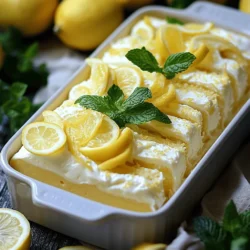 - 1 cup mascarpone cheese - 1 cup heavy cream - 1/2 cup powdered sugar - 1/4 cup fresh lemon juice - Zest of 2 lemons - 12-15 ladyfinger cookies - 1 cup brewed herbal tea (like chamomile or lemon verbena), cooled To create this lemon tiramisu, you need some key ingredients. Mascarpone cheese gives it a creamy base. Heavy cream adds fluffiness and richness. Powdered sugar sweetens the mixture perfectly. Fresh lemon juice and lemon zest bring a bright, zesty flavor that shines through. Ladyfinger cookies add a delightful texture. Finally, brewed herbal tea provides moisture and a subtle taste. - Lemon slices - Mint leaves You can make your lemon tiramisu look even better with a few garnishes. Lemon slices add a fresh pop of color. Mint leaves provide a nice touch of green and a hint of flavor. These small additions make your dessert more appealing and exciting. - Alternative sweeteners - Other flavorings or infused teas If you want to change things up, you can use different sweeteners. Honey or agave syrup can work well. You can also try other flavors, like adding a splash of vanilla or using different herbal teas. These swaps can create a unique twist on the classic lemon tiramisu. For a fun touch, consider using chai or hibiscus tea for a new flavor profile. Start by gathering your ingredients. In a bowl, mix the mascarpone cheese and heavy cream. Use an electric mixer to whip them together. Beat until the mixture looks smooth and fluffy, about 2-3 minutes. Next, slowly add the powdered sugar. Blend it in well. Finally, stir in the fresh lemon juice and zest. This will give your tiramisu a bright lemon flavor. Now, it’s time to dip the ladyfingers. Pour your cooled herbal tea into a shallow dish. Quickly dip each ladyfinger into the tea. Don’t soak them too long; a quick dip works best. This way, they stay firm and do not get soggy. Make sure to coat each cookie evenly for great flavor. Grab a rectangular dish to build your tiramisu. Start by adding a layer of dipped ladyfingers at the bottom. Spread half of the lemon mascarpone mixture over this layer. Smooth it out evenly. Next, repeat the process. Add another layer of dipped ladyfingers on top. Use the remaining lemon mixture to cover this layer completely. Cover your dish with plastic wrap. Place it in the fridge to chill. This step is very important. Refrigeration helps all the flavors blend together. Chill for at least 4 hours. For the best taste, let it chill overnight. This will make your lemon tiramisu even more delicious. To get that light and fluffy texture, you need to beat your cream and mascarpone well. Use an electric mixer on medium speed. Beat for about 2-3 minutes until it's smooth. This is key for a great Lemon Tiramisu. Be careful not to over-mix. If you mix too long, it can turn grainy. Stop mixing as soon as you see soft peaks. This keeps your dessert airy and delightful. Add citrus zest to boost the lemon flavor. Zest from the lemons adds a fresh aroma. Just a teaspoon can make a big difference. Try using flavored teas for unique twists. Brew chamomile or lemon verbena tea for a new taste. Dip your ladyfingers in this tea for added flavor. This small change can elevate your Lemon Tiramisu. Presentation matters! Use a clear dish to show off the layers. Garnish with lemon slices and mint leaves for color. This adds a lovely touch. Pair your Lemon Tiramisu with light drinks. Consider serving it with herbal tea or sparkling water. This keeps your meal refreshing and light. For more details, check out the Full Recipe. {{image_2}} You can have fun with lemon tiramisu by trying some seasonal twists. One great option is berry lemon tiramisu. - Berry lemon tiramisu: Add layers of fresh berries like strawberries or blueberries between the ladyfingers and lemon cream. Their sweet and tart flavors pair nicely with the lemon. - Tropical lemon tiramisu with coconut: Mix in shredded coconut to the lemon mixture. You can also use coconut milk in place of cream. This gives a nice tropical vibe. If you have special dietary needs, you can still enjoy this dessert. - Gluten-free ladyfinger alternatives: Look for gluten-free ladyfingers. You can also use gluten-free sponge cake. These options keep the dish light and tasty. - Vegan lemon tiramisu options: Use coconut cream instead of mascarpone. You can use a plant-based cream to keep it creamy and delicious. For sweetener, try maple syrup or coconut sugar. Get creative by adding different flavors to your lemon tiramisu. - Using different citrus fruits: Try lime or orange juice instead of lemon. Each fruit brings a unique twist and bright flavor. - Exploring herbal tea flavors: Instead of plain tea, use flavored herbal teas. Chamomile or lemon verbena works well. This adds depth and new flavors to the dessert. These variations keep lemon tiramisu exciting and fresh. You can find the full recipe to try these ideas. Enjoy experimenting! To keep your lemon tiramisu fresh, cover it well. I recommend using plastic wrap. Press the wrap directly onto the surface to minimize air exposure. An airtight container is also a great choice. Choose one that fits the dish well. This helps prevent drying out and keeps flavors intact. Lemon tiramisu lasts about three to four days in the fridge. Store it in the coldest part for best results. Check for signs of spoilage, like off smells or a watery layer. If you see any mold, it’s best to toss it. Yes, you can freeze lemon tiramisu! Wrap it tightly in plastic wrap and then foil. This helps lock in moisture. When you’re ready to enjoy it, thaw it in the fridge overnight. Be aware that freezing may change the texture slightly. It might be less creamy, but still tasty! Making Lemon Tiramisu takes about 20 minutes to prep and 4 hours to chill. Here’s the breakdown: - Prep Time: 20 minutes - Chilling Time: At least 4 hours, but overnight is best for flavor. Yes, you can make Lemon Tiramisu ahead of time. It actually tastes better if it sits overnight. This helps the flavors blend well together. Just cover it tightly in your fridge to keep it fresh. If you cannot find ladyfingers, you have a few good options: - Savoiardi biscuits - Sponge cake slices - Graham crackers - Shortbread cookies Each will create a slightly different texture, but they will work well. Lemon Tiramisu can be made gluten-free. Here are some tips: - Use gluten-free ladyfingers or sponge cake. - Check your baking supplies for gluten-free labels. With these swaps, everyone can enjoy this tasty dessert. Serve Lemon Tiramisu chilled. Here are some great ideas for serving: - Cut into squares for easy portions. - Garnish with fresh lemon slices and mint leaves. - Pair with a cup of herbal tea or coffee for a delightful finish. These tips make your dessert look and taste even better! This blog post covered how to make a delicious lemon tiramisu. We discussed essential ingredients like mascarpone cheese and ladyfinger cookies. You learned step-by-step instructions, including tips for the perfect texture. We also explored variations, dietary modifications, and best storage practices. In summary, lemon tiramisu can be a fun treat. With the right steps and ingredients, you can make it at home. Enjoy your tasty dessert adventure!