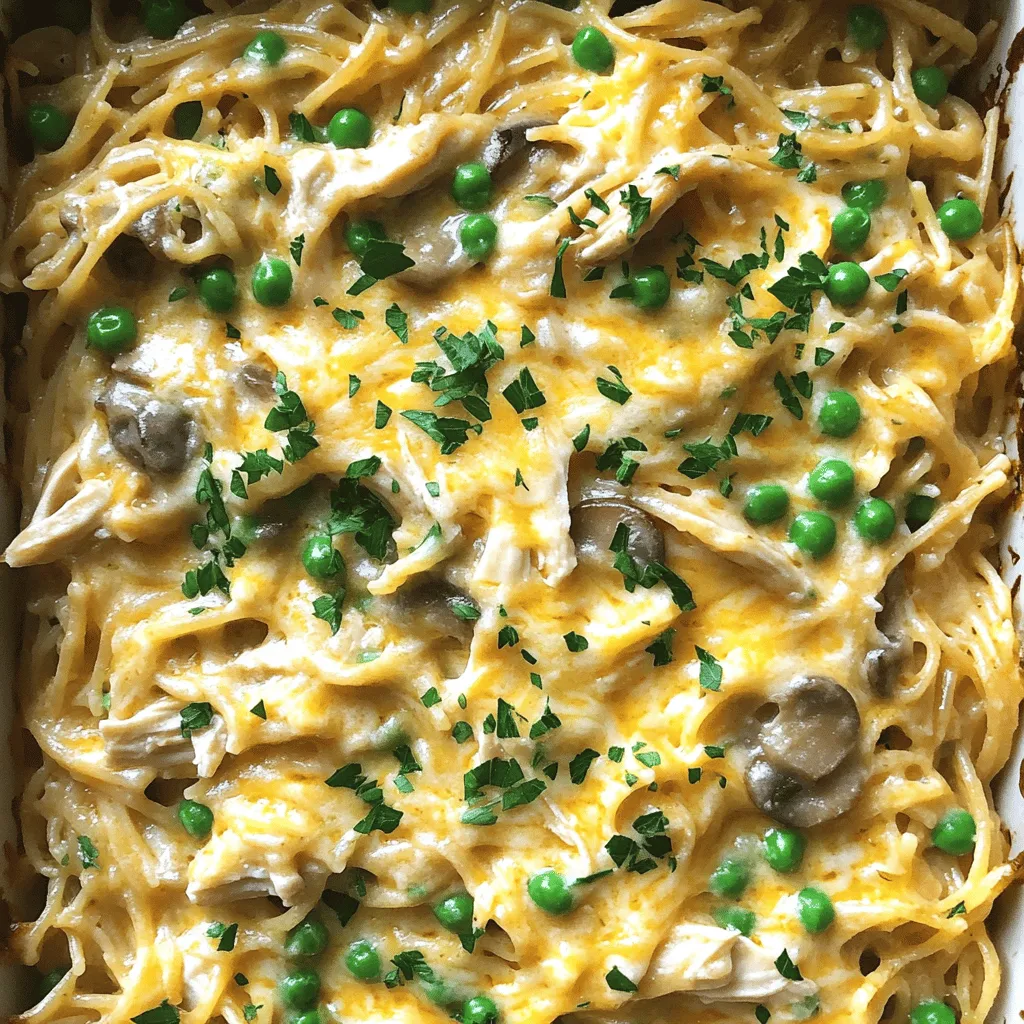 Easy Chicken Tetrazzini Flavorful and Simple Recipe