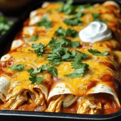 Classic Chicken Enchiladas Flavorful Family Favorite