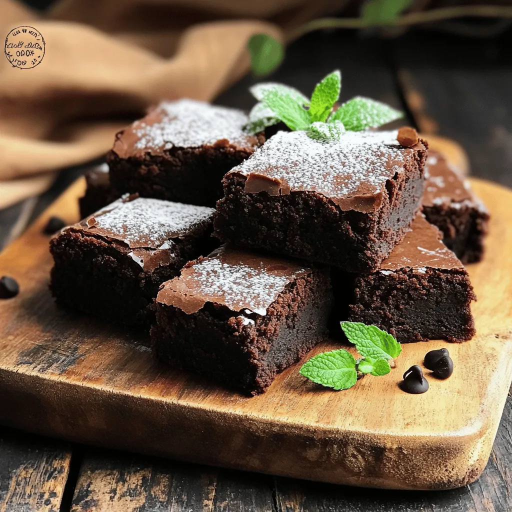 Vegan Chocolate Brownies Rich and Fudgy Delight