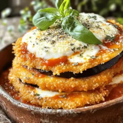 Eggplant Parmesan Flavorful Comfort Food Recipe