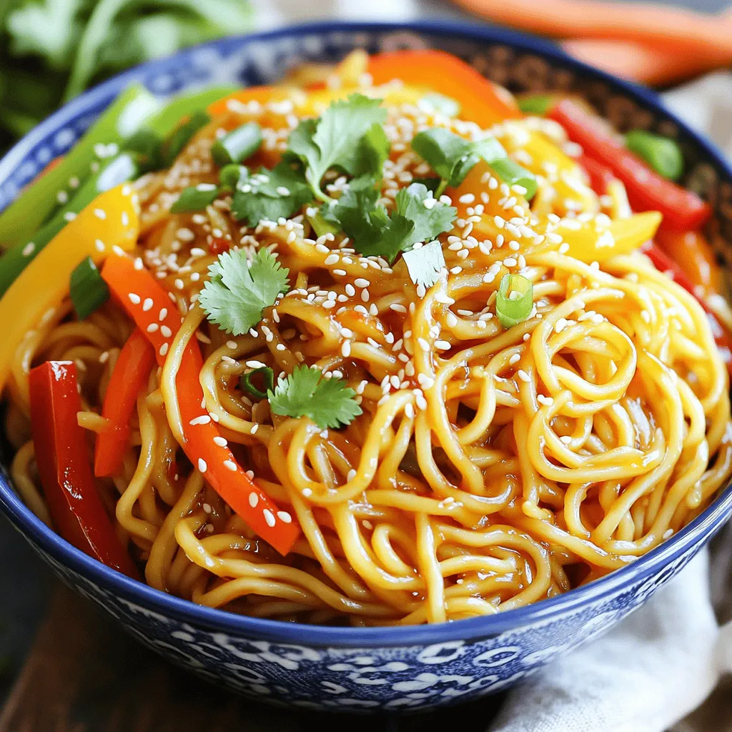 Spicy Garlic Noodles Flavorful and Easy Weeknight Meal