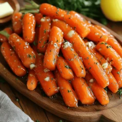 Honey Garlic Glazed Carrots Irresistible Side Dish