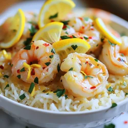 - 1 pound large shrimp, peeled and deveined - 4 tablespoons unsalted butter - 4 cloves garlic, minced - 1 teaspoon paprika - Zest and juice of 1 large lemon - 1 teaspoon salt - 1/2 teaspoon black pepper - 1/4 teaspoon red pepper flakes (optional for heat) - 1/2 cup chicken or vegetable broth - Fresh parsley, chopped (for garnish) The star of this dish is the shrimp. Large, fresh shrimp cook quickly and soak up flavors well. Peel and devein them for the best taste and texture. Butter brings rich flavor. It melts and mixes with garlic, making a base for the sauce. This sauce will coat your shrimp and make each bite heavenly. Garlic adds a strong, savory taste with a hint of sweetness when cooked. Use fresh garlic for the best results. Lemon zest and juice brighten the dish. The zest gives a fragrant aroma, while the juice adds a tangy kick. Paprika adds color and a mild, smoky flavor. It enhances the overall taste without being too spicy. If you can’t find large shrimp, use medium shrimp instead. They will still taste great. For butter, you can use olive oil for a lighter option. It still adds flavor without the creaminess. If you want a vegan version, use mushrooms instead of shrimp. They absorb the flavors well and provide a nice texture. For chicken or vegetable broth, you can use water with a pinch of salt. This will work in a pinch but may lack some depth. Red pepper flakes are optional. If you don’t want heat, skip them. If you want more, try cayenne pepper. First, I turn on the Instant Pot and select the 'Sauté' mode. I add 4 tablespoons of unsalted butter and let it melt. Once the butter is melted, I add 4 cloves of minced garlic. I stir the garlic for about one minute until it smells great. I must be careful not to burn it. The garlic will add a wonderful flavor to the dish. Next, I grab a bowl and add 1 pound of large shrimp, peeled and deveined. I sprinkle in 1 teaspoon of paprika, 1 teaspoon of salt, 1/2 teaspoon of black pepper, and 1/4 teaspoon of red pepper flakes if I want some heat. I toss the shrimp until each piece is evenly coated with the spices. This step makes the shrimp super tasty. Now, I cancel the 'Sauté' mode. I add the seasoned shrimp to the pot. Then, I pour in the zest and juice of 1 large lemon. I also add 1/2 cup of chicken or vegetable broth. I stir everything together to mix well. Next, I close the lid and make sure the valve is on 'Sealing.' I select 'Pressure Cook' and set the timer for just 2 minutes. Once the timer goes off, I carefully switch the valve to 'Venting' for a quick release. I watch out for the steam as I do this. After I open the pot, I give everything a gentle stir. If needed, I adjust the seasoning with more salt or lemon juice. Finally, I garnish with fresh parsley before serving. Enjoy this quick and tasty meal! When cooking shrimp, freshness is key. Always choose shrimp that smell like the ocean. Look for a firm texture and a translucent color. Avoid shrimp that appear dull or have a strong fishy smell. - Peeling and Deveining: Use fresh shrimp, peeled and deveined. This saves time and gives you a clean dish. - Cooking Time: Shrimp cook fast. In the Instant Pot, just two minutes is perfect. Overcooking makes shrimp tough. To boost flavor, use fresh garlic and lemon. They add brightness to your dish. Don't skip the zest; it packs a punch. - Butter: Use unsalted butter for better control over salt levels. It enriches the sauce. - Spices: Paprika adds depth. You can also add herbs like thyme or dill for extra flavor. Many cooks make the same mistakes with shrimp. Here are a few to watch out for: - Overcrowding the Pot: If you add too many shrimp, they won't cook evenly. Cook in batches if needed. - Not Seasoning: Shrimp need seasoning. Toss them well in spices before cooking. - Ignoring Quick Release: After cooking, use quick release to keep shrimp tender. Letting them sit can make them chewy. By following these tips, you will create a dish that’s bursting with flavor and perfectly cooked shrimp every time. {{image_2}} You can make Lemon Garlic Butter Shrimp in many ways. If you don’t have an Instant Pot, try a skillet. Heat butter and garlic over medium heat. Add the shrimp and cook for about three minutes on each side. You can also grill the shrimp for a smoky flavor. Just toss them in the marinade and skewer them for easy grilling. If you're looking for swaps, I have some great ideas. Use olive oil instead of butter for a dairy-free meal. You can also swap shrimp for chicken or tofu if you prefer. For a gluten-free option, make sure your broth is gluten-free. You can also add vegetables like bell peppers or zucchini for extra nutrition. Don’t be afraid to get creative with flavors. Try adding a splash of white wine for depth. You could also mix in some fresh herbs like basil or dill. If you want a spicy kick, increase the red pepper flakes. For a hint of sweetness, add a teaspoon of honey or maple syrup. Each tweak can bring new life to this dish! Storing leftover shrimp is easy. First, let the shrimp cool down. Next, transfer them to an airtight container. This helps keep the shrimp fresh. Make sure to add any leftover sauce too. Store the container in the fridge. It can last for up to three days. For best taste, eat it sooner. Reheating shrimp can be tricky. You want to avoid overcooking. For best results, use the microwave. Place the shrimp in a microwave-safe dish. Cover it with a damp paper towel. Heat in short bursts. Start with 30 seconds, then check. If needed, heat for another 30 seconds. Stir between heating sessions. This will keep the shrimp moist. Freezing shrimp is a great option for long-term storage. Start by letting the shrimp cool completely. Then, place them in a freezer-safe bag. Remove as much air as you can before sealing. Label the bag with the date. The shrimp can last for up to three months in the freezer. To use frozen shrimp, thaw them in the fridge overnight. This keeps the texture nice when you cook them again. Yes, you can use frozen shrimp. Just make sure to thaw them first. Place the shrimp in cold water for about 15 minutes. Drain them well before seasoning. Using frozen shrimp may add a minute to the cooking time, but your dish will still turn out great. Shrimp are cooked when they turn pink and opaque. They curl into a C shape as they cook. If they curl into an O shape, they may be overcooked. Each shrimp should be firm to the touch. Keep an eye on them to avoid rubbery texture. I love serving this dish over fluffy rice. It soaks up the tasty sauce. Crusty bread works well too, perfect for dipping. A fresh salad or steamed veggies can add a nice touch. Lemon wedges and chopped parsley make great garnishes. We covered the key ingredients and substitutes to create delicious Lemon Garlic Butter Shrimp. You learned step-by-step instructions, from making the garlic butter to cooking the shrimp in an Instant Pot. I shared tips for best practices, common mistakes, and variations to keep things fresh. Finally, I detailed storage methods and answered your FAQs. Enjoy cooking and feel free to experiment with flavors. Your shrimp dishes will shine, and I hope you savor every bite!