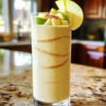 To make a tasty apple pie smoothie, gather these ingredients: - 1 medium apple, cored and chopped (preferably Granny Smith or Fuji) - 1 banana, frozen - 1 cup unsweetened almond milk (or any milk of choice) - 1/2 teaspoon ground cinnamon - 1/4 teaspoon nutmeg - 1 tablespoon maple syrup (adjust for sweetness) - 1/4 cup rolled oats - 1 tablespoon almond butter (or peanut butter) - 1/2 teaspoon vanilla extract - Ice cubes (optional, for a thicker smoothie) If you don't have some ingredients, here are some substitutes: - Apple: Use any apple variety you like, such as Honeycrisp or Gala. - Banana: You can use fresh bananas if you don't have frozen ones. - Almond Milk: Any milk, like cow's milk or oat milk, will work well. - Maple Syrup: Honey or agave syrup can replace maple syrup. - Rolled Oats: Quick oats or ground oats can be used if needed. - Almond Butter: Peanut butter or sunflower seed butter are great choices. This smoothie is not only flavorful but also packed with nutrition. Here’s a breakdown: - Calories: About 250 per serving - Protein: 6g from oats and nut butter - Fiber: 5g from fruits and oats - Sugars: Around 15g, mostly from fruits - Fat: 9g, mainly from nut butter - Vitamins: Rich in vitamins A and C from apples and bananas This smoothie is a great way to start your day or enjoy as a healthy snack. The mix of fruits, oats, and nut butter makes it both satisfying and nutritious. To make your Apple Pie Smoothie, start by gathering all your ingredients. You need: - 1 medium apple, cored and chopped - 1 frozen banana - 1 cup unsweetened almond milk - 1/2 teaspoon ground cinnamon - 1/4 teaspoon nutmeg - 1 tablespoon maple syrup - 1/4 cup rolled oats - 1 tablespoon almond butter - 1/2 teaspoon vanilla extract - Ice cubes (optional) First, chop the apple and slice the frozen banana. This helps the blender mix everything well. Next, grab a blender and add all the ingredients. Blend on high until smooth and creamy. If your smoothie is too thin, add a handful of ice cubes and blend again. This makes it even thicker. When blending, make sure to scrape the sides of the blender. Sometimes, ingredients stick to the sides. This step ensures a nice, even mix. If the smoothie is not sweet enough for you, add more maple syrup. Blend again after adding it to mix well. Pour your smoothie into tall glasses or bowls. To make it look fancy, sprinkle a little extra cinnamon on top. You can also add slices of apple or a dollop of yogurt as a garnish. This adds flavor and makes it more fun to eat. Enjoy your creamy and delicious Apple Pie Smoothie! To get the smoothest texture, start with a frozen banana. It adds creaminess. Use almond milk for a lighter feel. If you want it thicker, add ice cubes. Blend well until all pieces mix together. Scrape the sides of the blender to ensure nothing gets left behind. You can make this smoothie your own. Swap the apple for pears or peaches. Change the nut butter to sunflower seed butter for a nut-free option. For extra crunch, add some chopped nuts on top. Want more spice? Add a pinch of ginger for a twist. You can also switch the maple syrup for honey or agave if you prefer. This smoothie packs a punch of nutrition. Apples are rich in fiber and vitamins. Bananas offer potassium, great for muscle health. Almond milk is low in calories and dairy-free. Cinnamon can help control blood sugar levels. Oats provide whole grains and energy. Almond butter adds healthy fats and protein, making this drink a balanced choice. Enjoy this tasty drink while knowing you nourish your body! {{image_2}} You can easily make this smoothie dairy-free and vegan. Simply use almond milk or any plant-based milk. Almond milk adds a nice creamy texture. If you want more creaminess, try coconut milk. It will give a rich taste. Make sure to check labels for added sugars if you're cautious about sweetness. You can change the flavor of your smoothie with spices. Instead of nutmeg, try cardamom for a unique twist. You can also add a dash of ginger for a spicy kick. If you love caramel, swirl in some date syrup for a sweet, rich flavor. You can adjust the maple syrup to match your taste. Fruits can make your smoothie extra tasty. You can add berries like strawberries or blueberries for a fruity burst. Peaches or pears blend well too. They add sweetness and flavor. For a green twist, toss in a handful of spinach or kale. You won’t taste them much, but they will boost nutrition. Have fun with different fruits to find your favorite mix! If you have leftover smoothie, pour it into a jar. Seal it tightly and place it in the fridge. Your Apple Pie Smoothie will stay fresh for up to 24 hours. The longer it sits, the more it may separate. Just give it a good shake before drinking. To freeze your smoothie, use an ice cube tray. Pour the leftover smoothie into the tray. Freeze it until solid, usually about 4 hours. Once frozen, pop out the cubes and store them in a freezer bag. You can keep these smoothie cubes for up to three months. You can enjoy your smoothie cold or warm it up. To warm it, pour the smoothie into a pot. Heat it gently on low heat until warm. Stir often to avoid burning. If using smoothie cubes, blend them with some almond milk until smooth. Enjoy a refreshing drink that tastes just like apple pie! To make a thicker smoothie, add more oats or ice cubes. Ice gives a nice chill and a creamy texture. You can also freeze your banana ahead of time. This makes a big difference in thickness. I suggest using Granny Smith or Fuji apples. They add the right balance of tartness and sweetness. This makes the smoothie taste like apple pie. If you want a sweeter flavor, try a Honeycrisp apple. Yes, you can use other nut butters like peanut butter or cashew butter. Each nut butter gives a unique taste. Almond butter adds a mild flavor, while peanut butter is richer. Choose your favorite to customize the smoothie. The smoothie lasts about one day in the fridge. It may separate a bit, so give it a good shake before drinking. For best taste and texture, enjoy it fresh. Yes, you can skip the oats if you want. This will change the texture slightly, but it will still taste great. You can add an extra banana or more nut butter for creaminess. This blog post covered key points about making a great smoothie. We discussed the right ingredients and how to blend them well. You learned tips for texture and customization. I shared variations for diets, flavors, and fruit add-ins. Finally, I included storage tips and answered common questions. Smoothies can be simple and fun. With the right ingredients and ideas, you can enjoy many tasty options. Explore, experiment, and find your perfect blend!