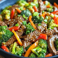 - Beef sirloin specifications - Use 1 lb of beef sirloin, thinly sliced. This cut cooks fast and stays tender. - Vegetable options - Choose 1 cup of broccoli florets for crunch. - Add 1 red bell pepper, sliced for sweetness. - Include 1 small carrot, julienned for color and texture. - Use 3 green onions, chopped for freshness. - Sauce components - You need 2 tablespoons of sesame oil for cooking. - Pour in 1/4 cup of low-sodium soy sauce for flavor. - Add 2 tablespoons of honey or maple syrup for sweetness. - Use 1 tablespoon of rice vinegar to balance flavors. - Mix 1 tablespoon of cornstarch with 2 tablespoons of water for sauce thickness. - Don't forget sesame seeds for garnish at the end. These ingredients come together to create a tasty, quick meal. Feel free to swap veggies as you like! Start by slicing your beef sirloin thinly. Aim for even slices to ensure quick cooking. A sharp knife works best here. If you want to save time, you can buy pre-sliced beef. Next, wash and chop your vegetables. Cut the broccoli into small florets. Slice the red bell pepper and julienne the carrot. This ensures even cooking and a nice look on your plate. Chop the green onions and set them aside for later. Heat 2 tablespoons of sesame oil in a large skillet over medium-high heat. Once hot, add the sliced beef. Stir-fry for about 2-3 minutes. You want the beef browned but not overcooked. Remove it from the skillet and set it aside. In the same skillet, add the prepared broccoli, bell pepper, and carrot. Stir-fry these for about 3-4 minutes. You want them tender yet crisp. This adds great texture to the dish. After the veggies soften, add minced garlic and grated ginger. Cook for another 30 seconds until fragrant. Return the beef to the skillet. Pour in 1/4 cup of low-sodium soy sauce, 2 tablespoons of honey or maple syrup, and 1 tablespoon of rice vinegar. Stir to mix everything. To thicken the sauce, add the cornstarch slurry. Simmer for 2-3 minutes until the sauce thickens nicely. Remove the skillet from the heat. Mix in the chopped green onions for a fresh flavor boost. Serve your Minute Sesame Teriyaki Beef Skillet hot. A sprinkle of sesame seeds on top makes it look great. Enjoy this dish with rice or noodles for a complete meal. To get the best flavor and texture, timing is key. For beef, stir-fry it for about 2-3 minutes. This keeps it tender and juicy. For the veggies, like broccoli and bell pepper, aim for 3-4 minutes. You want them crisp, not soggy. To make the sauce just right, wait until the beef and veggies are in the pan. After you add the cornstarch slurry, cook for 2-3 minutes until it thickens. This will give you a nice, glossy finish. Chopping quickly can save you time. Use a sharp knife for slicing the beef and veggies. For the red bell pepper, cut it into thin strips. For the carrot, use a julienne peeler for fast, even pieces. This helps everything cook at the same rate. Marinating the beef can add a lot of flavor. You can mix the beef with soy sauce and a bit of honey. Let it sit for just 10-15 minutes before cooking. This small step makes a big difference in taste. {{image_2}} You can switch up the protein in this dish. If you want a lighter option, use chicken or shrimp. Tofu is a great choice for a plant-based meal. Each protein brings its own flavor and texture. For vegetables, feel free to explore. Snow peas, zucchini, or bell peppers work great. You can mix and match based on what you have. This makes the dish fun and unique every time. To boost the flavor, add some spices. A pinch of red pepper flakes gives a nice kick. You can also use a splash of hoisin sauce for a sweet twist. Serving the dish with rice or quinoa adds more substance. You could also try noodles for a different feel. Each option makes the meal more filling and enjoyable. After making Minute Sesame Teriyaki Beef Skillet, you might have some leftovers. Here’s how to store them well: - Refrigeration Guidelines: Place leftovers in an airtight container. They will stay fresh in the fridge for up to three days. Make sure to let the dish cool down before sealing. - Freezing Instructions: If you want to keep it longer, freeze the dish. Use a freezer-safe container. It can last up to three months in the freezer. When ready to eat, thaw it overnight in the fridge. When reheating your beef skillet, you want to keep it tasty and fresh. Here are the best methods: - Stovetop Method: Heat a skillet on medium heat. Add a splash of water or broth to keep it moist. Stir until heated through. - Microwave Method: Place the dish in a microwave-safe bowl. Cover it loosely with a lid or wrap. Heat on medium power for about 1-2 minutes, stirring halfway through. Both methods help keep the beef and veggies nice. Enjoy your meal! It takes just 10 minutes to prep and 15 minutes to cook. You can have dinner ready in 25 minutes! This makes it a great choice for busy nights when you want a quick meal. Yes, you can! Chicken, pork, or tofu work well. Each option will change the flavor a bit. Just make sure to cook it until it's safe to eat. Adjust cook times based on the meat you choose. Absolutely! Use gluten-free soy sauce instead of regular soy sauce. This swap keeps the dish tasty while making it safe for those with gluten issues. Always check labels to ensure other ingredients are gluten-free too. You learned how to make a tasty Minute Sesame Teriyaki Beef Skillet. First, we covered key ingredients and gave step-by-step cooking instructions. Then, we shared helpful tips for great flavor and texture. You also saw how to mix things up with variations. Finally, I explained how to store and reheat your dish for later. Enjoy making this easy recipe again and again. It’s quick and sure to impress!