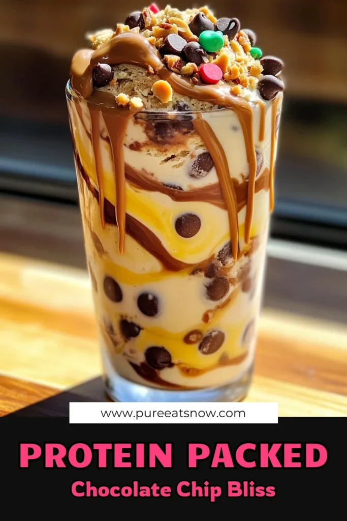Indulge in a guilt-free treat with this high-protein chocolate chip cookie dough blizzard recipe! Packed with protein from ingredients like vanilla protein powder and Greek yogurt, this delicious dessert is both nutritious and satisfying. With easy steps and minimal prep time, you can whip up a creamy, dreamy dessert that’s perfect for any occasion. Click to explore the full recipe and treat yourself today!