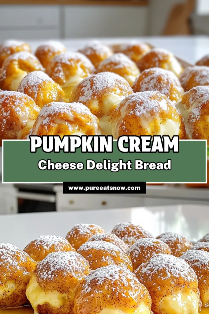 Indulge in the delightful Pumpkin Cream Cheese Monkey Bread that brings fall flavors right to your table! This easy recipe uses simple ingredients like pumpkin puree, cream cheese, and warm spices to create a sweet, gooey treat your family will love. Perfect for gatherings or cozy nights in. Click through to explore the full recipe and impress your friends with this delicious twist on a classic! #PumpkinBread #MonkeyBread #FallRecipes #BakingJoy