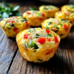 - 6 large egg whites - 1/2 cup cottage cheese - 1/4 cup shredded cheese (like mozzarella or cheddar) - 1/4 cup diced bell peppers - 1/4 cup fresh spinach, chopped - 1/4 teaspoon garlic powder - 1/4 teaspoon onion powder - Salt and pepper to taste - Cooking spray or silicone molds for baking - Muffin tin or baking sheet When I prepare Copycat Starbucks Egg White Bites, I rely on simple, fresh ingredients. The base is egg whites, which provide protein without fat. Cottage cheese adds creaminess and a bit of tang. I like to use mozzarella or cheddar for a melty touch. Bell peppers bring color and crunch. I prefer both red and green for a vibrant mix. Fresh spinach adds a nice green flavor, too. The right spices make a big difference. Garlic powder and onion powder add depth. A sprinkle of salt and pepper helps balance everything. For cooking, I use cooking spray or silicone molds. These options help the bites release easily after baking. A muffin tin works perfectly for shaping these bites. Using these ingredients and tools, you can create a tasty breakfast or snack that is simple and healthy. - Preheat your oven to 350°F (175°C). - In a large bowl, whisk together 6 egg whites and 1/2 cup of cottage cheese. Mix until it looks smooth and creamy. - Next, stir in 1/4 cup of shredded cheese, like mozzarella or cheddar. - Add in 1/4 cup of diced bell peppers and 1/4 cup of chopped spinach for color and flavor. - Sprinkle in 1/4 teaspoon of garlic powder and 1/4 teaspoon of onion powder. - Don't forget to add salt and pepper to taste. Mix all the ingredients well until they are evenly combined. - Lightly grease a muffin tin with cooking spray, or use silicone molds on a baking sheet. - Pour the egg mixture into the muffin tin or molds, filling each about three-quarters full. - Bake in the preheated oven for about 20-25 minutes. They are done when they look set and start to pull away from the sides. - Once baked, remove them from the oven and let them cool for a few minutes. Carefully pop the bites out of the mold. - Serve warm and enjoy your tasty egg white bites! To make great egg white bites, blend the egg whites and cottage cheese well. A smooth mix helps them cook evenly. Use a whisk to break up any lumps. This simple step makes a big difference in texture. To avoid sticking, use silicone molds or spray muffin tins. Silicone molds are easy to pop out. If you use metal, grease them well. This helps keep your bites intact when you take them out. You can add more flavor to your egg white bites. Try diced tomatoes or mushrooms for extra taste. Fresh herbs like basil or chives can also boost flavor. For seasoning, think outside the box! Add a pinch of cayenne for heat or smoked paprika for depth. You can even mix in some feta cheese for a tangy twist. Each change can make your dish unique! Cooking time may change based on your oven type. If you have a convection oven, reduce the time by a few minutes. The fan cooks food faster. Also, if you live at a high altitude, you might need more time. The air is thinner, so food takes longer to cook. Keep an eye on your bites to get the perfect texture. Adjust as needed for the best results! {{image_2}} If you need dairy-free egg white bites, use plant-based cheese instead of regular cheese. You can find many brands that taste great. Also, if you want low-carb bites, skip the shredded cheese. You can add more veggies for flavor and texture. You can change up the taste by adding different vegetables. Try mushrooms, zucchini, or tomatoes for a new twist. For a kick, add fresh herbs like basil or parsley. You can also use spices like paprika or chili powder. This will spice things up and make your bites stand out. These egg white bites pair well with many sauces. Try salsa, hot sauce, or a dollop of guacamole. They are perfect for breakfast or a snack. Serve them at brunch or as a tasty appetizer at parties. Enjoy them warm, or pack them for a lunch on the go! To keep your egg white bites fresh, store them in the fridge. Place them in an airtight container. This helps keep moisture out and flavor in. When stored this way, they stay tasty for up to five days. If you want to save them longer, freezing is the way to go! Freezing egg white bites is simple. After they cool, place them in a single layer on a baking sheet. Freeze them for about two hours. Once frozen, transfer them to a freezer-safe bag or container. This stops them from sticking together. To reheat, microwave them for one to two minutes, or until hot. You can also bake them at 350°F (175°C) for about 10-15 minutes. In the fridge, your egg white bites last for about five days. If you freeze them, they can last for up to three months. Just remember to label the bags with the date. This way, you know when to use them. Keeping track ensures you enjoy them at their best! You can make these bites without cheese. Here are some options: - Use mashed avocado for creaminess. - Add more diced veggies for flavor. - Try silken tofu for a soft texture. - Add nutritional yeast for a cheesy taste without dairy. These swaps keep the bites tasty and nutritious. Yes, you can use whole eggs. This change affects both texture and flavor: - Whole eggs make bites richer and fluffier. - They add more fat, which increases calories. - The taste becomes more eggy and less light. If you like richer bites, whole eggs are a good choice. Absolutely, these bites are great for meal prep. Here are some tips: - Make a big batch and store in the fridge. - Use an airtight container to keep them fresh. - Reheat in the microwave for a quick meal. These bites are perfect for busy mornings or snacks. In this blog post, we covered a simple, tasty recipe for egg white bites. You learned about the main ingredients, cooking gear, and easy steps to create them. I shared tips on enhancing flavor and making variations. Storing your bites properly ensures they stay fresh. This dish is not just quick to make; it also offers flexible options for different diets. Enjoy making these bites for breakfast or snacks, as they fit neatly into meal prep. They’re delicious, nutritious, and very versatile!