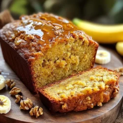 To make this tasty maple cinnamon banana bread, you need: - 3 ripe bananas, mashed - 1/3 cup melted coconut oil or unsalted butter - 1/2 cup maple syrup - 2 large eggs - 1 teaspoon vanilla extract - 1 teaspoon baking soda - 1/2 teaspoon salt - 1 teaspoon ground cinnamon - 1 1/2 cups all-purpose flour These ingredients create a soft and moist bread, bursting with flavor. You can add some fun extras to your banana bread: - 1/2 cup chopped walnuts or pecans - 1/4 cup maple sugar (for topping) These additions give a nice crunch and extra sweetness. You can mix and match based on what you like. To ensure the best results, here are some tips: - Use ripe bananas. They should have brown spots for the best flavor. - Melted coconut oil or butter should be cool but still liquid. - Grade A maple syrup gives a rich taste. - Fresh eggs help with the rise and texture of the bread. By choosing quality ingredients, you enhance the taste and texture of your banana bread. Start by preheating your oven to 350°F (175°C). This step is key for even baking. Grab a 9x5 inch loaf pan and grease it well. You can use coconut oil or butter for this. A greased pan helps the bread slide out easily after baking. In a large bowl, mash three ripe bananas. They should be soft and sweet. Add 1/3 cup of melted coconut oil or unsalted butter to the bowl. Then, pour in 1/2 cup of maple syrup, two large eggs, and one teaspoon of vanilla extract. Mix these ingredients until they blend well. This mixture creates a moist base for your bread. In a separate bowl, whisk together the dry ingredients. You will need one teaspoon of baking soda, 1/2 teaspoon of salt, and one teaspoon of ground cinnamon. Add 1 1/2 cups of all-purpose flour to this mix. Stir until everything is mixed well. Once combined, slowly add the dry mix to the wet ingredients. Stir gently until just combined. Be careful not to overmix. If you like, fold in 1/2 cup of chopped walnuts or pecans for extra crunch. To get soft and tasty banana bread, use ripe bananas. Look for bananas with brown spots. They add natural sweetness and moisture. When you mix the wet ingredients, combine them well but don’t overmix. Stir until you see no flour. This keeps the bread fluffy. One common mistake is not measuring ingredients correctly. Use proper measuring cups. Too much flour can make the bread dry. Another mistake is opening the oven too soon. This can cause the bread to sink. Wait until the baking time is almost up before checking. To keep your banana bread fresh, wrap it tightly in plastic wrap. Store it at room temperature for up to four days. If you want to keep it longer, freeze it. Cut it into slices before freezing. This makes it easy to take out a piece when you want a snack. {{image_2}} If you want a nut-free banana bread, you can skip the nuts. Use 1/2 cup of extra flour instead. This keeps your bread soft and moist. You can also add seeds like sunflower or pumpkin for a nice crunch. They add flavor without the nuts. To make gluten-free banana bread, swap the all-purpose flour for a gluten-free blend. Look for a mix that has xanthan gum; it helps the bread hold together. You can also use almond flour or coconut flour, but adjust the liquid. Use less liquid, as these flours absorb more moisture. Want to kick up the flavor? Add chocolate chips! About 1/2 cup works well. You can also add spices like nutmeg or ginger for a warm taste. A teaspoon of vanilla or almond extract can also enhance the flavor. Mix and match to find your favorite combination! To keep your banana bread fresh, store it in an airtight container. This helps maintain moisture. You can also wrap the bread in plastic wrap or foil. Place it in a cool, dry place. Avoid direct sunlight. If you want to keep it longer, consider refrigerating it. However, this may change its texture slightly. If you want to freeze your banana bread, let it cool completely first. Then, wrap it tightly in plastic wrap. For extra protection, put it in a freezer bag. This helps prevent freezer burn. You can freeze banana bread for up to three months. When ready to eat, thaw it at room temperature or warm it in the oven. When stored properly, banana bread can last about 3-4 days at room temperature. In the fridge, it can last up to a week. If frozen, it will stay fresh for about three months. Always check for signs of spoilage before eating. Look for changes in smell, texture, or color. Enjoy your delicious maple cinnamon banana bread! Yes, you can use frozen bananas. Just thaw them first. They will mash easily. Frozen bananas add great flavor and moisture. Just remember to drain any extra liquid before mixing. You can use honey or agave syrup as a substitute. They both add sweetness. Brown sugar can also work, but it will change the texture. If you want a rich flavor, use dark corn syrup. You can check if the banana bread is done by inserting a toothpick. If it comes out clean, the bread is ready. If it has wet batter on it, bake for a bit longer. The top should be golden brown. This blog post covered how to make banana bread from start to finish. We discussed key ingredients, optional additions, and tips for the best quality. I laid out step-by-step instructions to help you prep and bake with confidence. You also learned tips for texture, storage, and common mistakes to avoid. Finally, I shared tasty variations and answered common questions. With this guide, you are ready to bake delicious banana bread that everyone will love. Enjoy your baking journey!
