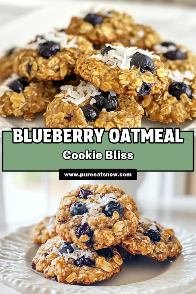 Looking for a delicious way to kickstart your day? Try these blueberry oatmeal cookies! Packed with nutritious ingredients, they are your perfect healthy breakfast cookies. This easy cookie recipe combines almond flour for a satisfying texture and fresh blueberries for natural sweetness. Great as vegan breakfast ideas or a midday snack! Save this recipe for a tasty boost! #BlueberryOatmealCookies #HealthyBreakfast #EasyCookieRecipe #VeganBreakfastIdeas