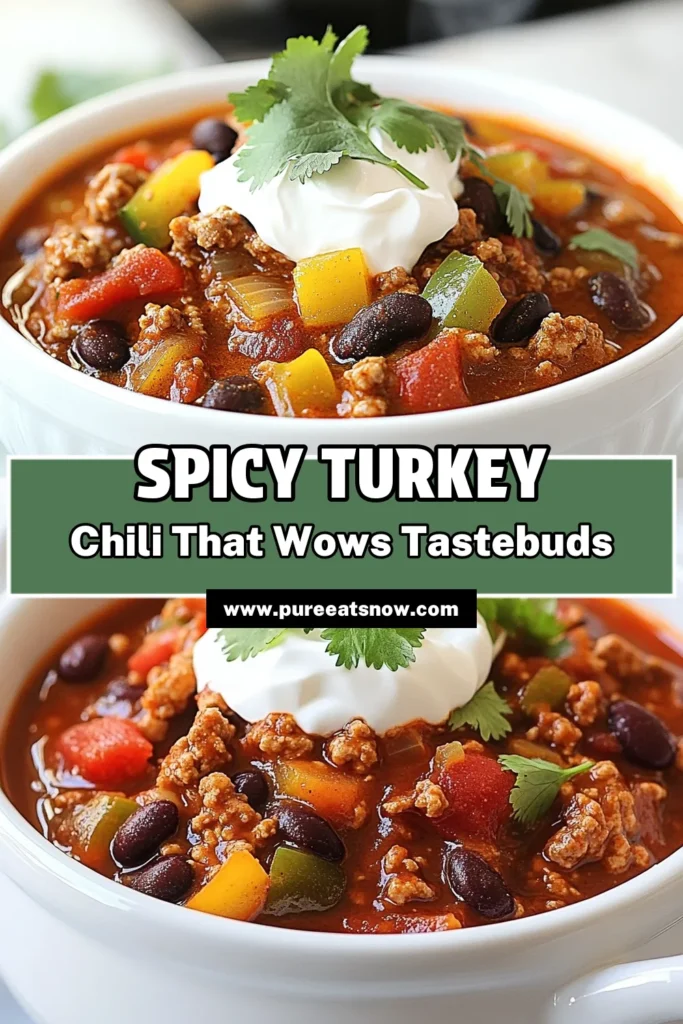Looking for a delicious and healthy turkey chili? Try this spicy chipotle turkey chili recipe that's not only easy to make but packed with flavor! This black bean turkey chili combines ground turkey, black beans, and chipotle for a delightful kick. Perfect for meal prep or a cozy dinner, this healthy turkey chili will be a hit with family and friends. Save this easy chili recipe for later! #SpicyTurkeyChili #ChipotleChiliRecipe #HealthyTurkeyChili #EasyChiliRecipe