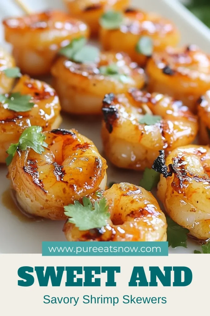 Discover the ultimate honey garlic shrimp skewers recipe that&rsquo;s perfect for a quick dinner! These easy shrimp recipes feature a delicious shrimp marinade recipe that brings out incredible flavor. Enjoy grilled shrimp recipes that are simple to prepare and perfect for any occasion. Get ready to impress your family and friends with this delightful meal. Don't forget to save this recipe for your next cookout! #HoneyGarlicShrimp #EasyShrimpRecipes #GrilledShrimp #QuickDinnerRecipes